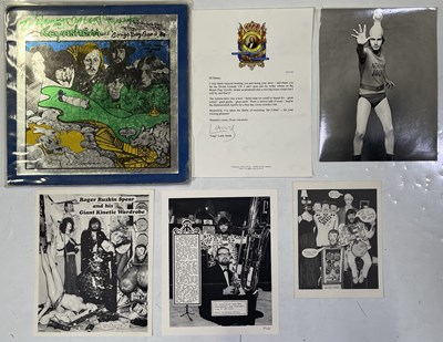 Lot 545 - BONZO DOG BAND SIGNED & PROMO ITEMS.