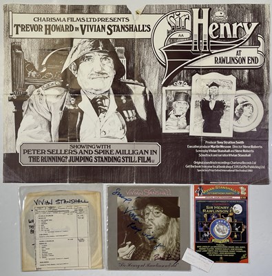 Lot 546 - VIVIAN STANSHALL SIR HENRY MEMORABILIA PACKAGE.