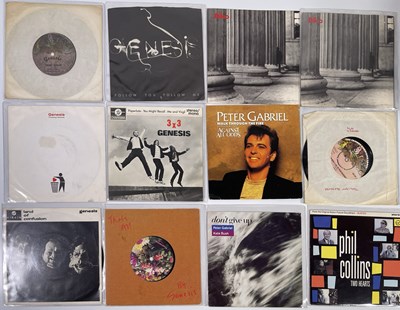 Lot 587 - DANNY'S SINGLES -  GENESIS & RELATED
