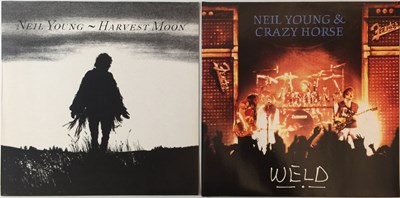 Lot 176 - NEIL YOUNG - WELD & HARVEST MOON LPs (ORIGINAL UK/EU PRESSINGS)