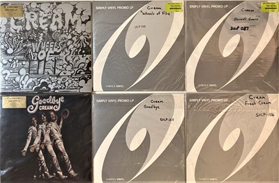 Lot 188 - Cream and Related - Simply Vinyl/ Promo LPs