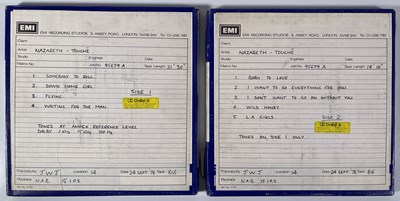 Lot 513 - NAZARETH - 1976 STUDIO RECORDING TAPES.