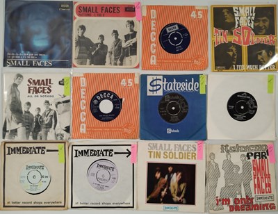 Lot 878 - SMALL FACES AND RELATED - 7" COLLECTION