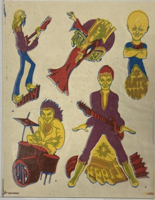 Lot 409 - DAVID BOWIE GEORGE UNDERWOOD SKIN TRANSFERS.