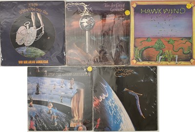 Lot 1062 - HAWKWIND/ VAN DER GRAAF GENERATOR - LP PACK