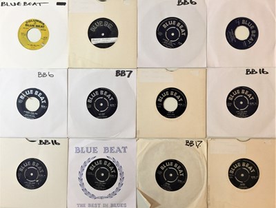 Lot 627 - BLUE BEAT 7" COLLECTION.