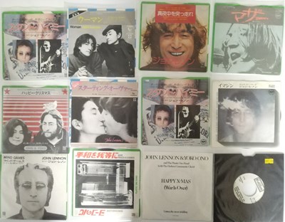 Lot 1094 - JOHN LENNON - OVERSEAS 7" COLLECTION