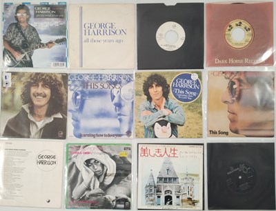 Lot 1097 - GEORGE HARRISON AND RELATED - 7" COLLECTION