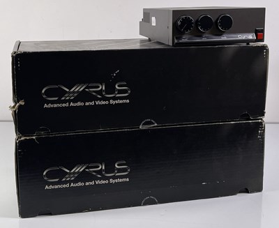 Lot 36 - AUDIO EQUIPMENT - CYRUS AMPLIFIERS.