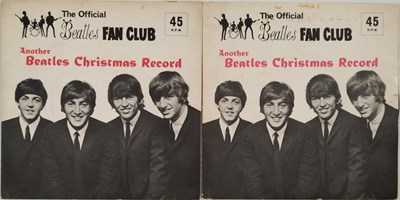 Lot 1147 - THE BEATLES - THE OFFICIAL BEATLES FAN CLUB 7" FLEXI PACK
