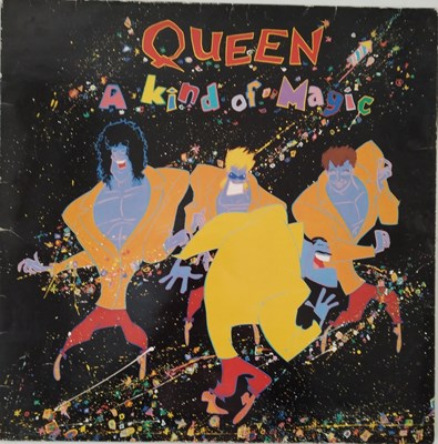 Lot 1152 - QUEEN - A KIND OF MAGIC LP (WHITE LABEL - EU 3509)