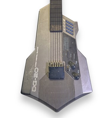 Lot 92 - JOHN'S GUITARS - CASIO DG-20 DIGITAL GUITAR.