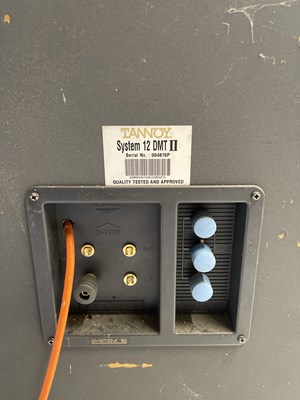 Lot 52 - JOHN'S EQUIPMENT - PAIR OF TANNOY SPEAKERS.