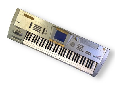 Lot 718 - JOHN MARTYN - OWNED AND USED KORG TRINITY SYNTHESIZER.