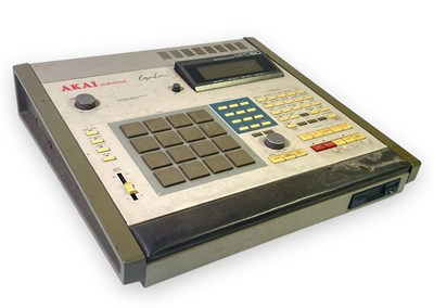 Lot 81 - JOHN'S EQUIPMENT -  A AKAI MPC60 MIDI PRODUCTION CENTRE. ROGER LINN DRUM MACHINE