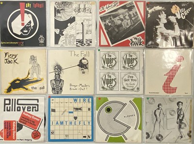 Lot 1231 - CLASSIC PUNK / NEW WAVE - 7" COLLECTION (INC DIY / KBD RARITIES)