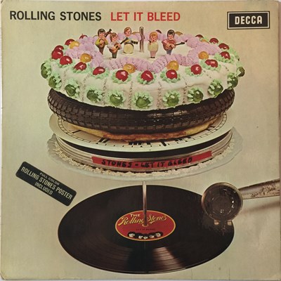 Lot 292 - THE ROLLING STONES - LET IT BLEED LP (UK STEREO PRESSING WITH CATALOGUE AND POSTER)
