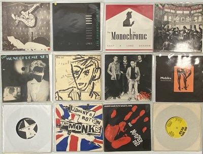 Lot 1235 - CLASSIC PUNK / NEW WAVE - 7" COLLECTION (INC DIY / KBD RARITIES)