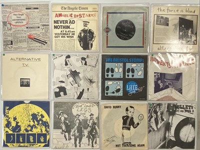 Lot 1236 - CLASSIC PUNK / NEW WAVE - 7" COLLECTION (INC DIY / KBD RARITIES)