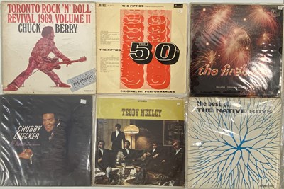 Lot 1264 - 50s/60s LPs (inc. R&R/DOO WOP)