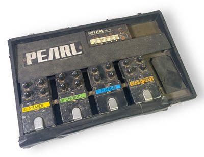 Lot 719 - JOHN MARTYN - OWNED AND USED PEARL PEDAL BOARD.
