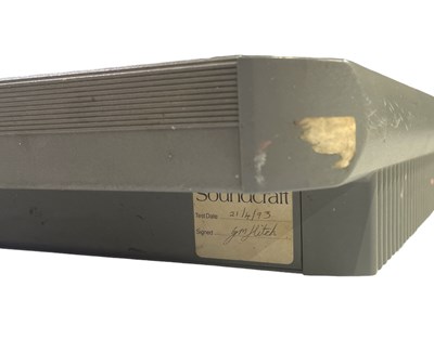 Lot 43 - JOHN'S EQUIPMENT - SOUNDCRAFT 24 CHANNEL MIXING DESK.