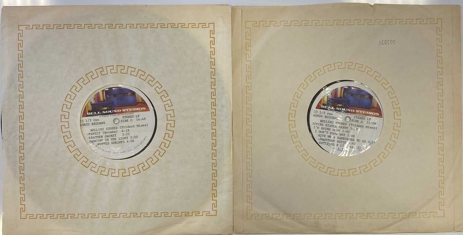 Lot 295 - THE ROLLING STONES - BELL SOUND STUDIOS ACETATE LPs (FOR ABKCO RECORDS)