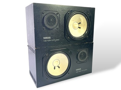Lot 45 - JOHN'S EQUIPMENT - PAIR OF YAMAHA NS10-M STUDIO MONITORS.