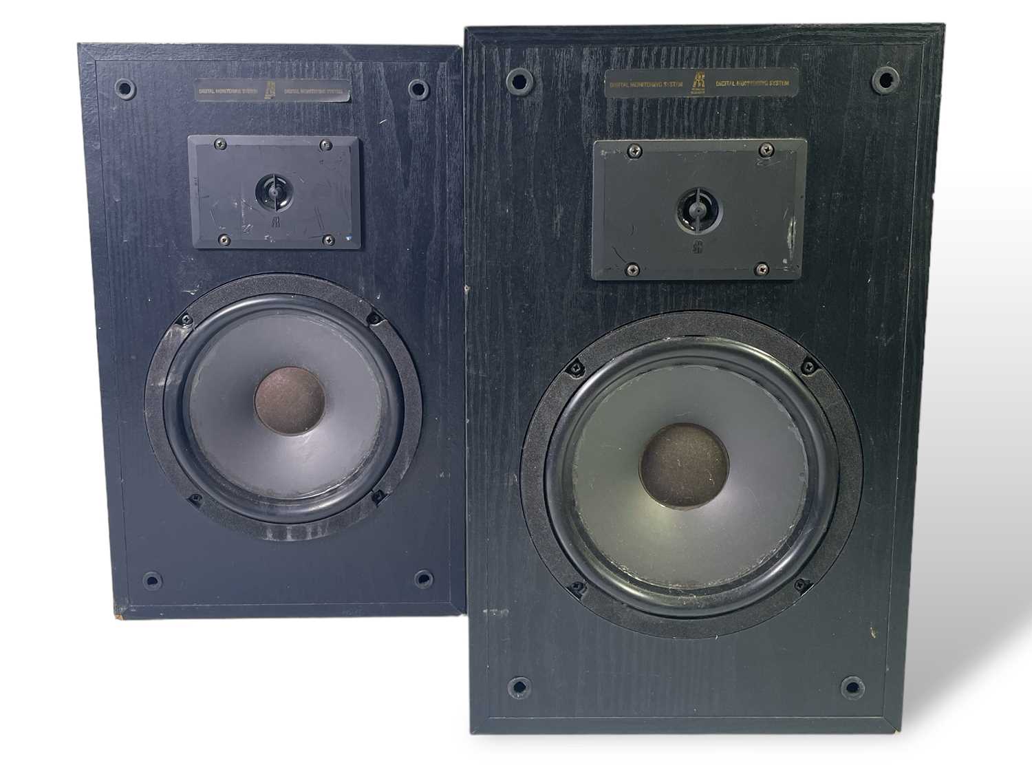 Lot 50 - JOHN'S EQUIPMENT - PAIR OF ACOUSTIC RESEARCH MONITORS.