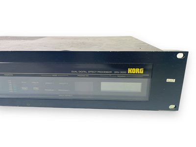 Lot 54 - JOHN'S EQUIPMENT - A KORG DRV 3000 DIGITAL EFFECTS PROCESSOR.