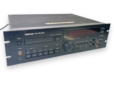 Lot 58 - JOHN'S EQUIPMENT - A TASCAM DA-30 MK II DAT RECORDER.