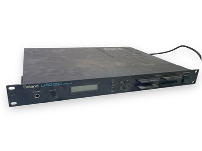 Lot 722 - JOHN MARTYN - OWNED AND USED ROLAND U-110 WITH JOHN'S SOUND CARDS.
