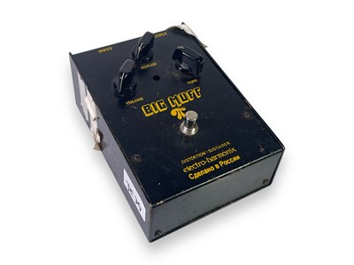 Lot 85 - JOHN'S EQUIPMENT - THE FAMOUS 'BIG MUFF' PEDAL.