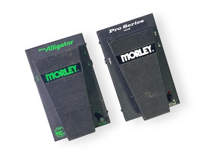 Lot 65 - JOHN'S EQUIPMENT - MORLEY FOOT PEDALS.