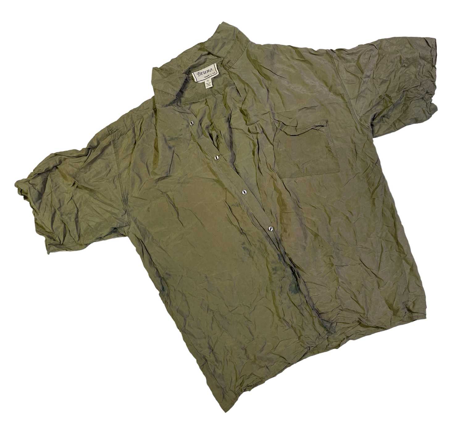 Lot 15 - JOHN'S SILK SHIRT.