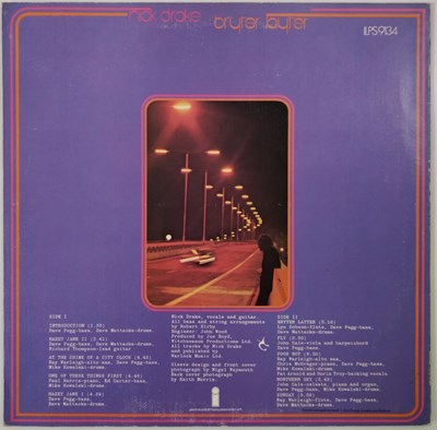 Lot 17 - NICK DRAKE - BRYTER LAYTER LP (ORIGINAL UK COPY - ISLAND ILPS 9134)