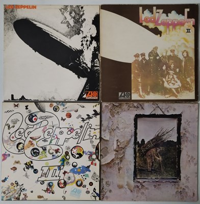 Lot 26 - LED ZEPPELIN - PLUM/RED ATLANTIC - LP PACK