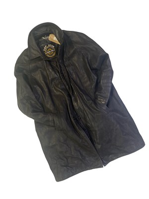 Lot 18 - JOHN'S LEATHER JACKET.