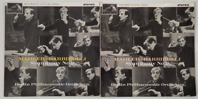 Lot 35 - MAHLER / BARBIROLLI - SYMPHONY NO. 9 - LP SET (HIS MASTER'S VOICE - ASD 596 - SIGNED)