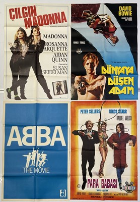 Lot 212 - TURKISH MUSIC / FILM POSTERS INC DAVID BOWIE - MAN WHO FELL TO EARTH.