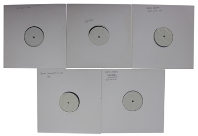 Lot 104 - NEW ORDER & JOY DIVISION LP TEST PRESSINGS x 5
