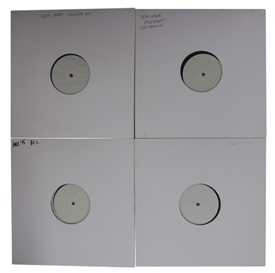 Lot 105 - NEW ORDER LP TEST PRESSINGS x 4