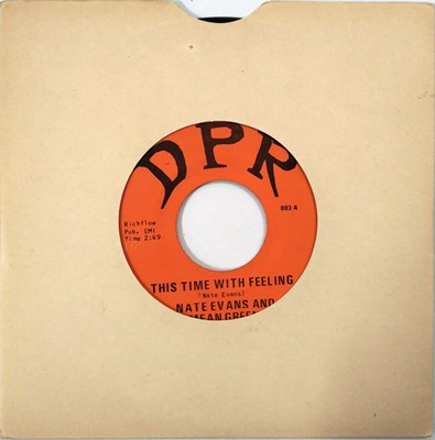 Lot 49 - NATE EVANS AND MEAN GREEN - THIS TIME WITH FEELING C/W THE LOOK ON YOUR FACE