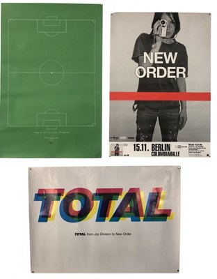 Lot 120 - NEW ORDER GIG & PROMO POSTERS x3