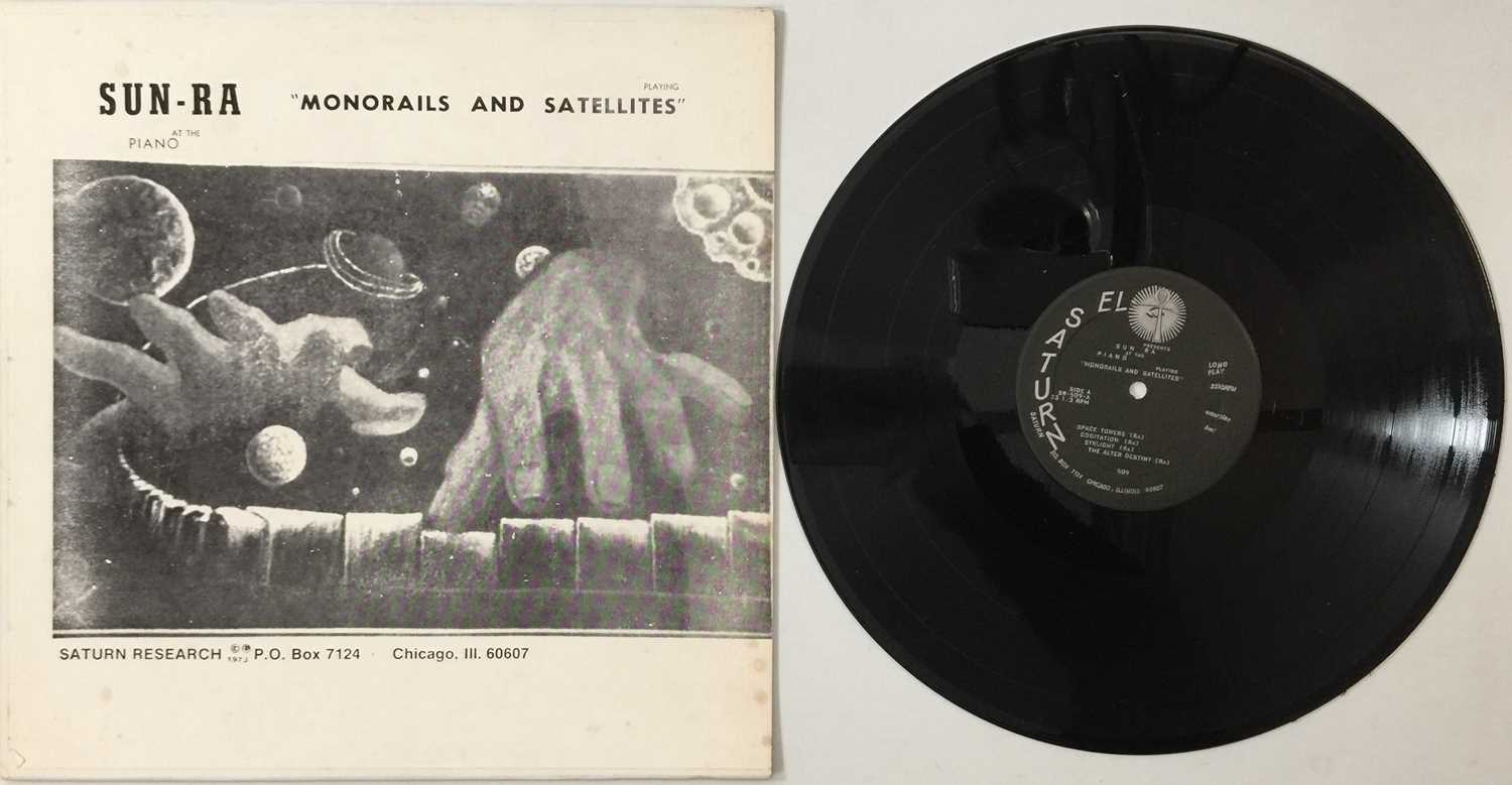 Lot 74 - SUN RA - MONORAILS AND SATELLITES LP (US ORIGINAL - EL SATURN - SR-509)