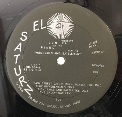 Lot 74 - SUN RA - MONORAILS AND SATELLITES LP (US ORIGINAL - EL SATURN - SR-509)