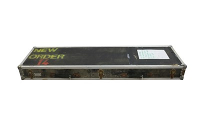 Lot 129 - NEW ORDER KEYBOARD OR GUITAR FLIGHT CASE