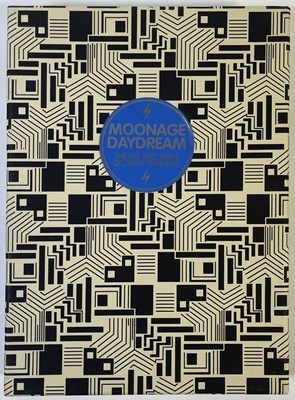 Lot 88 - DAVID BOWIE / MICK ROCK SIGNED MOONAGE DAYDREAM BOOK - DELUXE GENESIS PUBLICATIONS.
