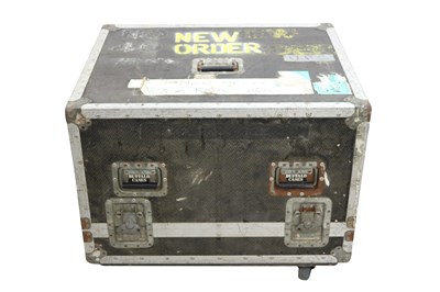 Lot 1 - NEW ORDER SPEAKER/AMP/EQUIPMENT FLIGHT CASE