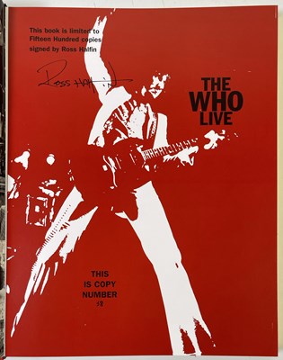 Lot 99 - GENESIS PUBLICATIONS - THE WHO LIVE - PETE TOWNSHEND SIGNED.